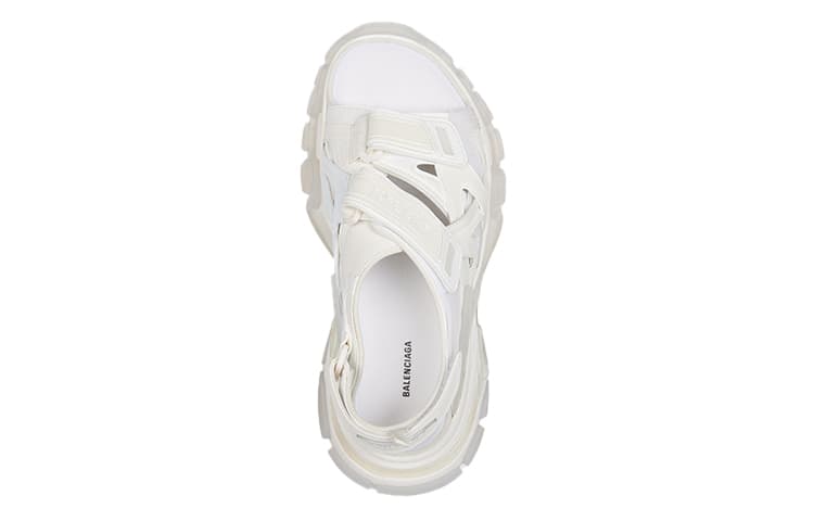 Сандалии с ремешком Balenciaga Track Sandals Off-White - изображение 4