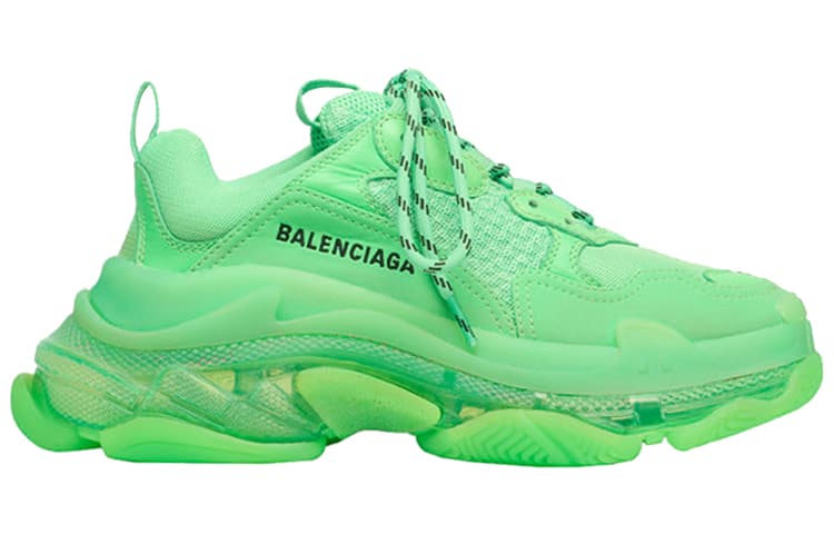 Кроссовки Balenciaga Triple S Green - изображение 2