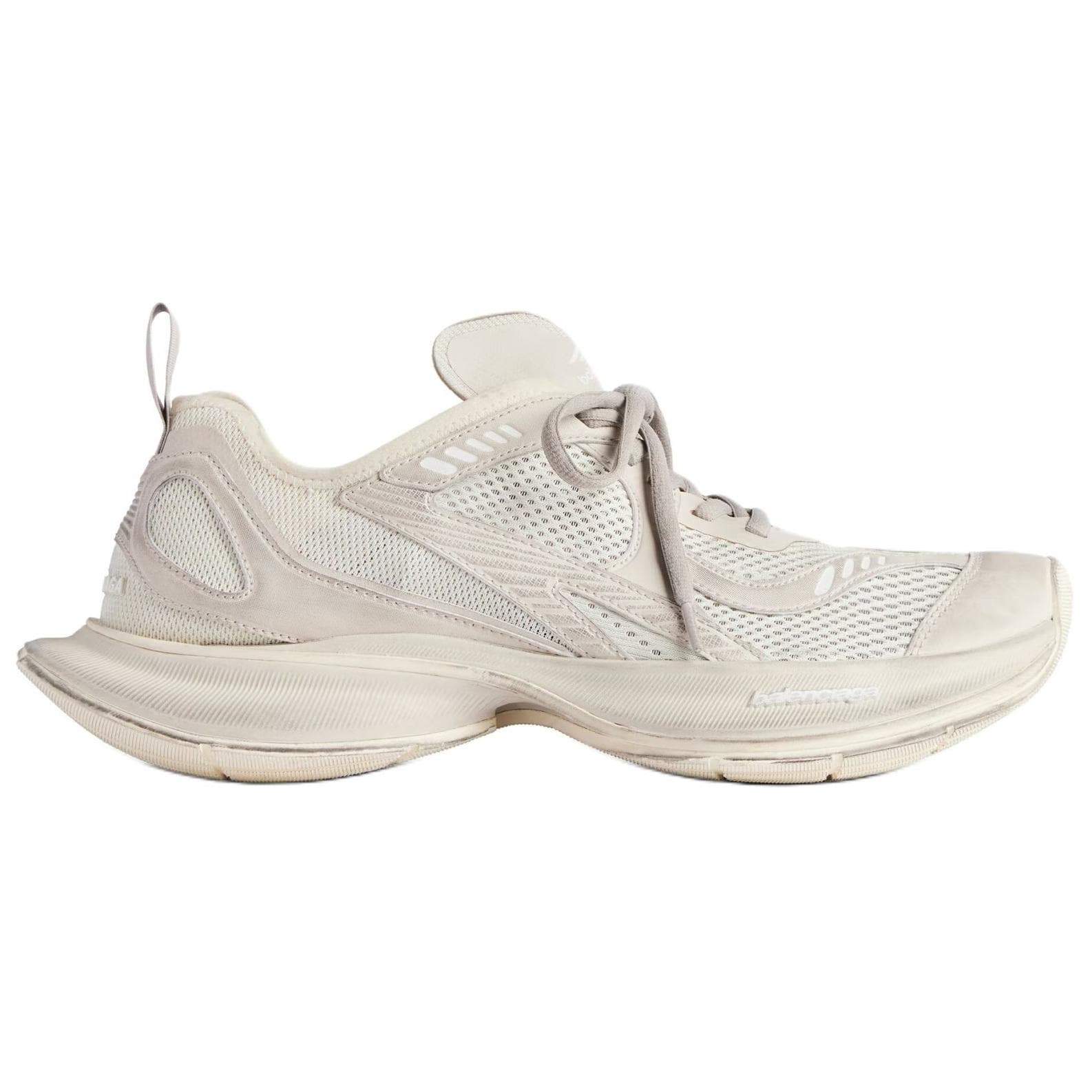 Кроссовки Balenciaga Circuit Low Топ Массивные кроссовки Женские Бежевый - изображение 2