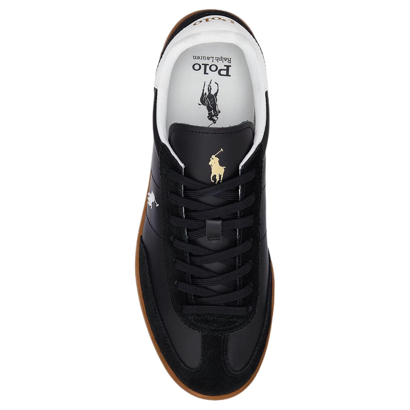 Кроссовки Polo Ralph Lauren Bedford Low Skateboard Кроссовки Унисекс Черные - изображение 4