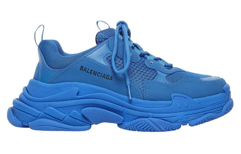 Кроссовки Balenciaga Triple S Sneaker Blue - изображение 2