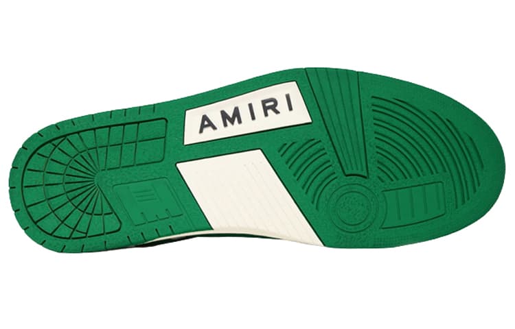 Кроссовки AMIRI Skel-top White Green - изображение 5