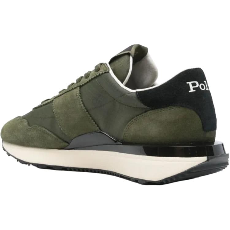 Кроссовки Polo Ralph Lauren Train 89 Low Top Повседневная Обувь Унисекс Зеленая - изображение 4