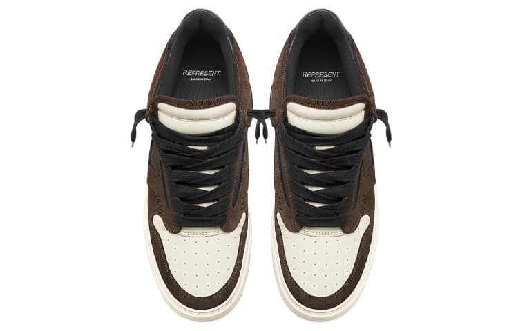 Кроссовки Represent Reptor Low Black Brown - изображение 4