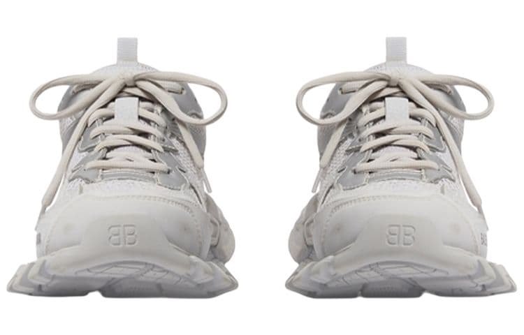 Кроссовки Balenciaga Track 3,0 Low Топ Повседневная обувь Женская Серый - изображение 3