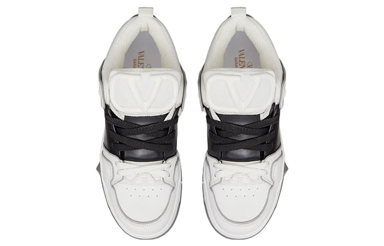 Кроссовки Valentino Open Skate White Black - изображение 6