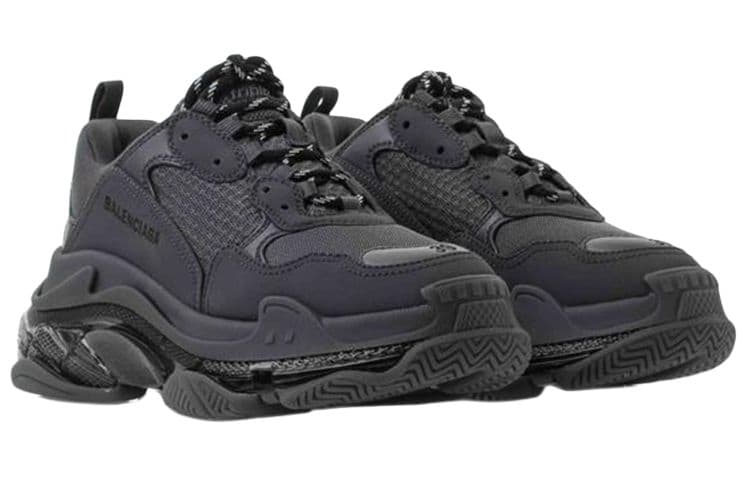 Кроссовки Balenciaga Triple S Black - изображение 4