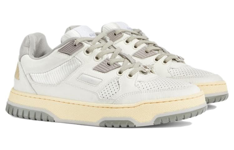Кроссовки Gucci Leather Low Top Sneakers Off-White - изображение 3