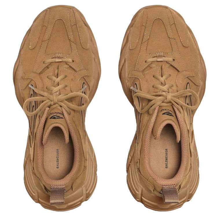 Кроссовки Balenciaga Monday Low Топ Толстая подошва Кроссовки Мужские Коричневые - изображение 5
