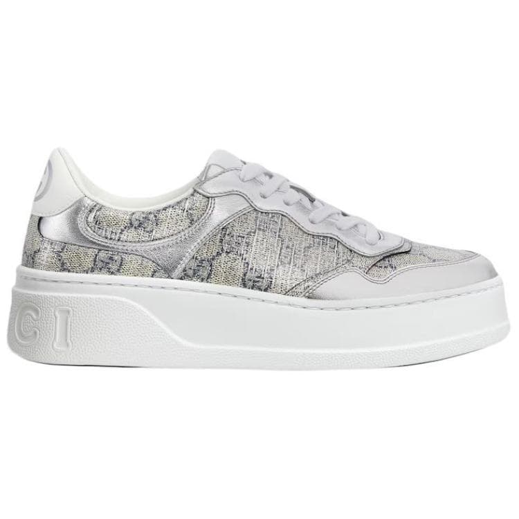 Кроссовки Gucci GG Supreme Silver - изображение 2