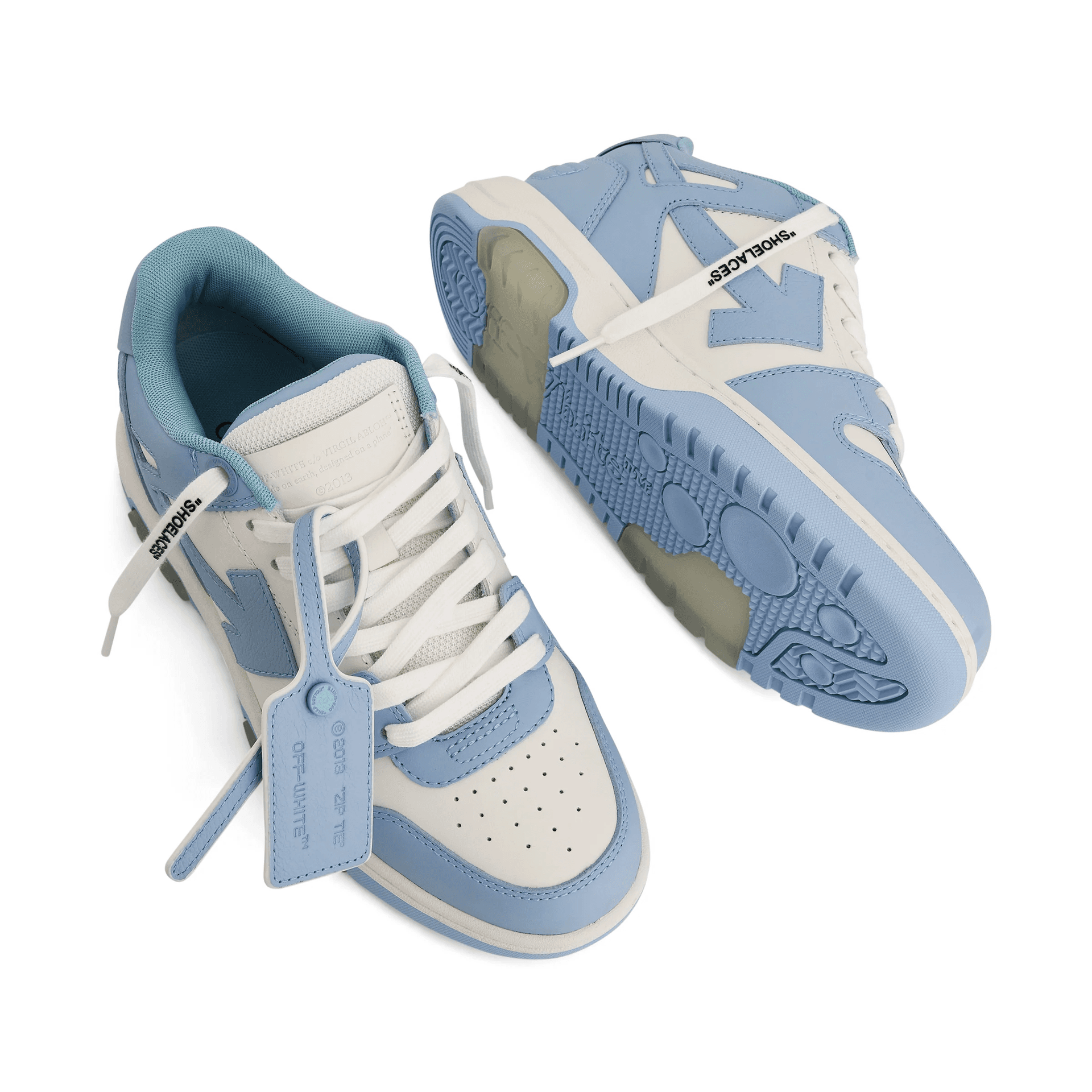 Кроссовки OFF-WHITE Out Of Office Blue White - изображение 5