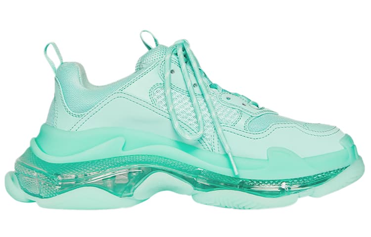 Кроссовки Balenciaga Triple S Green - изображение 2