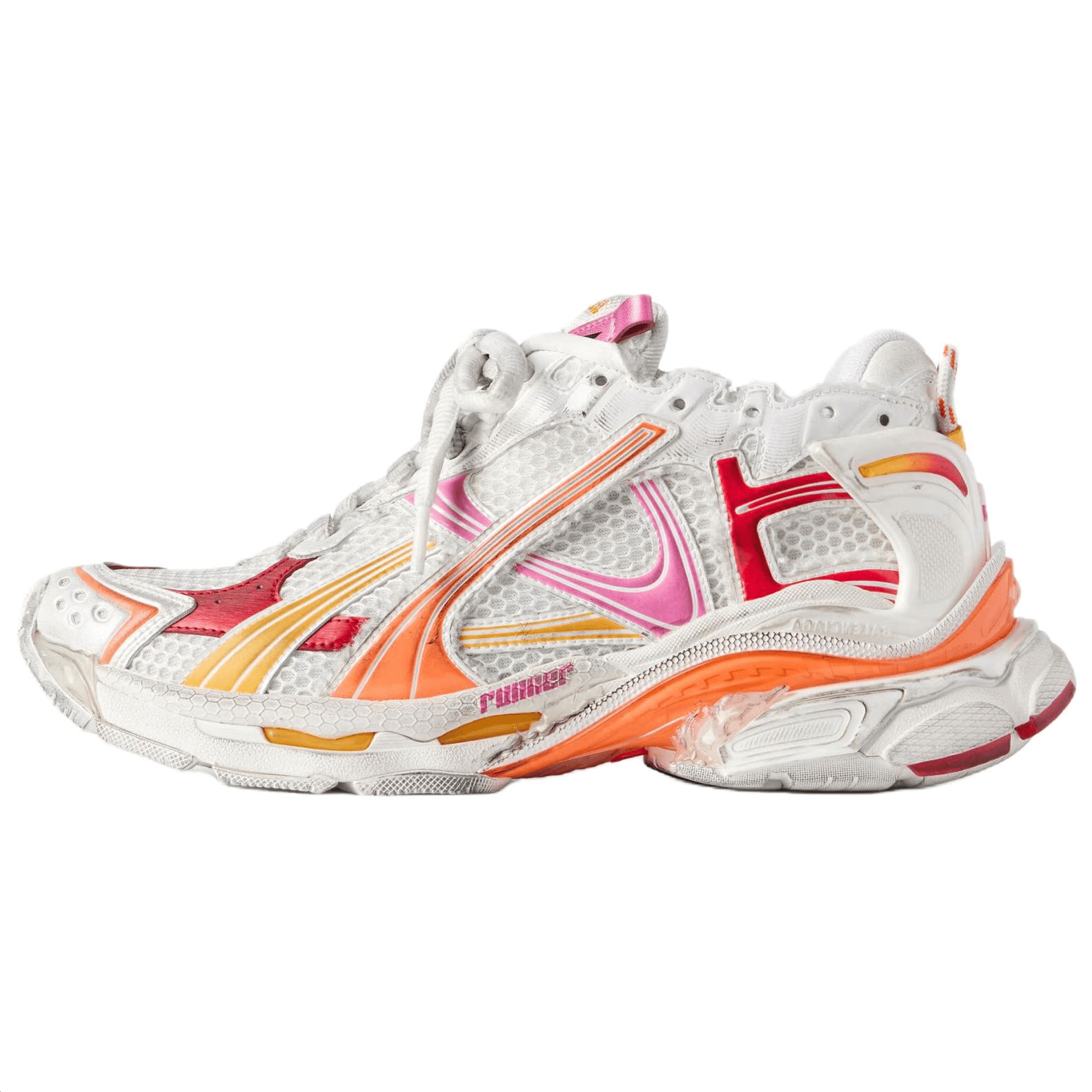 Кроссовки Balenciaga Runner Low Топ Массивные Кроссовки Мужские Белые - изображение 1