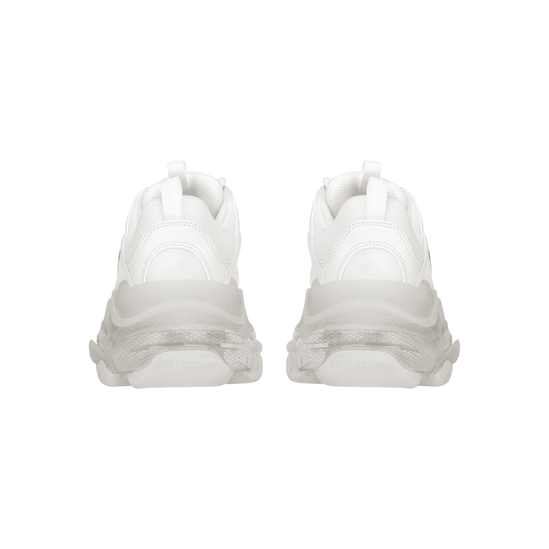Кроссовки Balenciaga Triple S Clear Sole White - изображение 4
