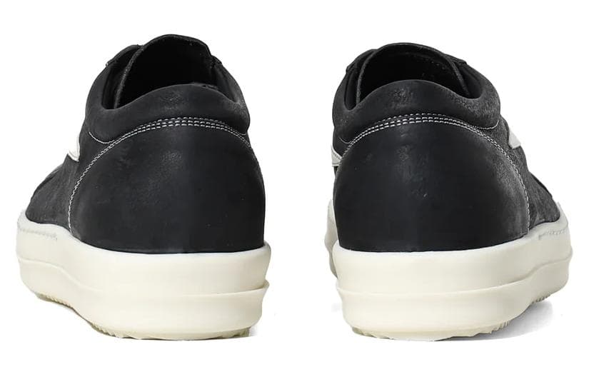 Кроссовки Rick Owens Low Top Sneakers Black - изображение 5