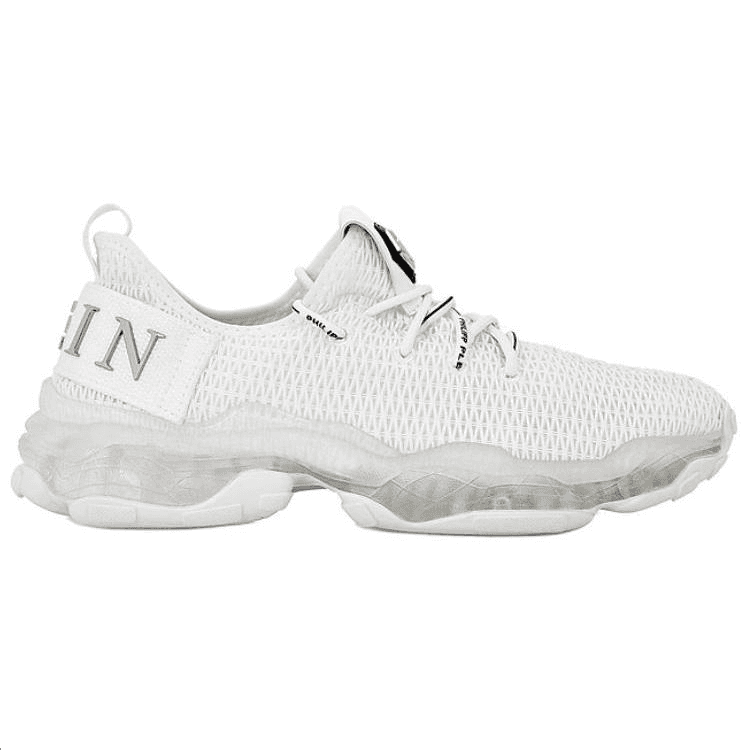 Кроссовки PHILIPP PLEIN Runner Hyper Low Топ Повседневная обувь Унисекс Белый - изображение 2