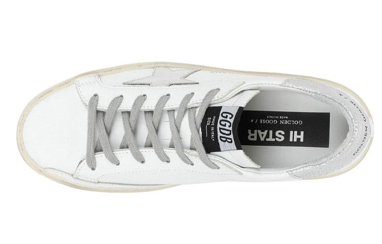 Кроссовки Golden Goose Hi Star Silver Tail - изображение 5
