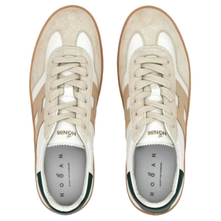 Кроссовки HOGAN Cool Низкие Скейтборд Обувь Мужская Коричневая - изображение 5
