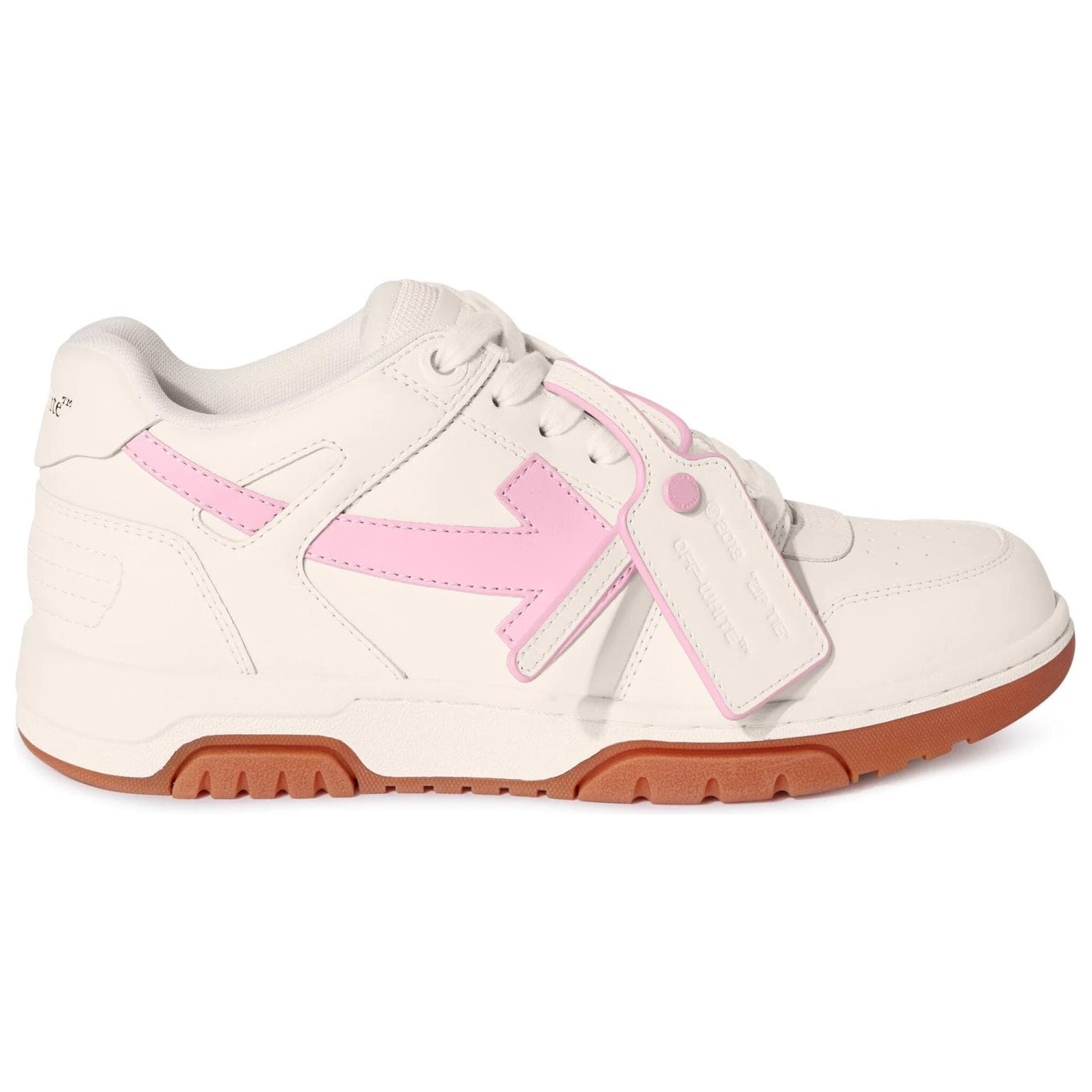 Кроссовки OFF WHITE Кожа Низкий Топ Повседневная Обувь Женская Белая - изображение 2