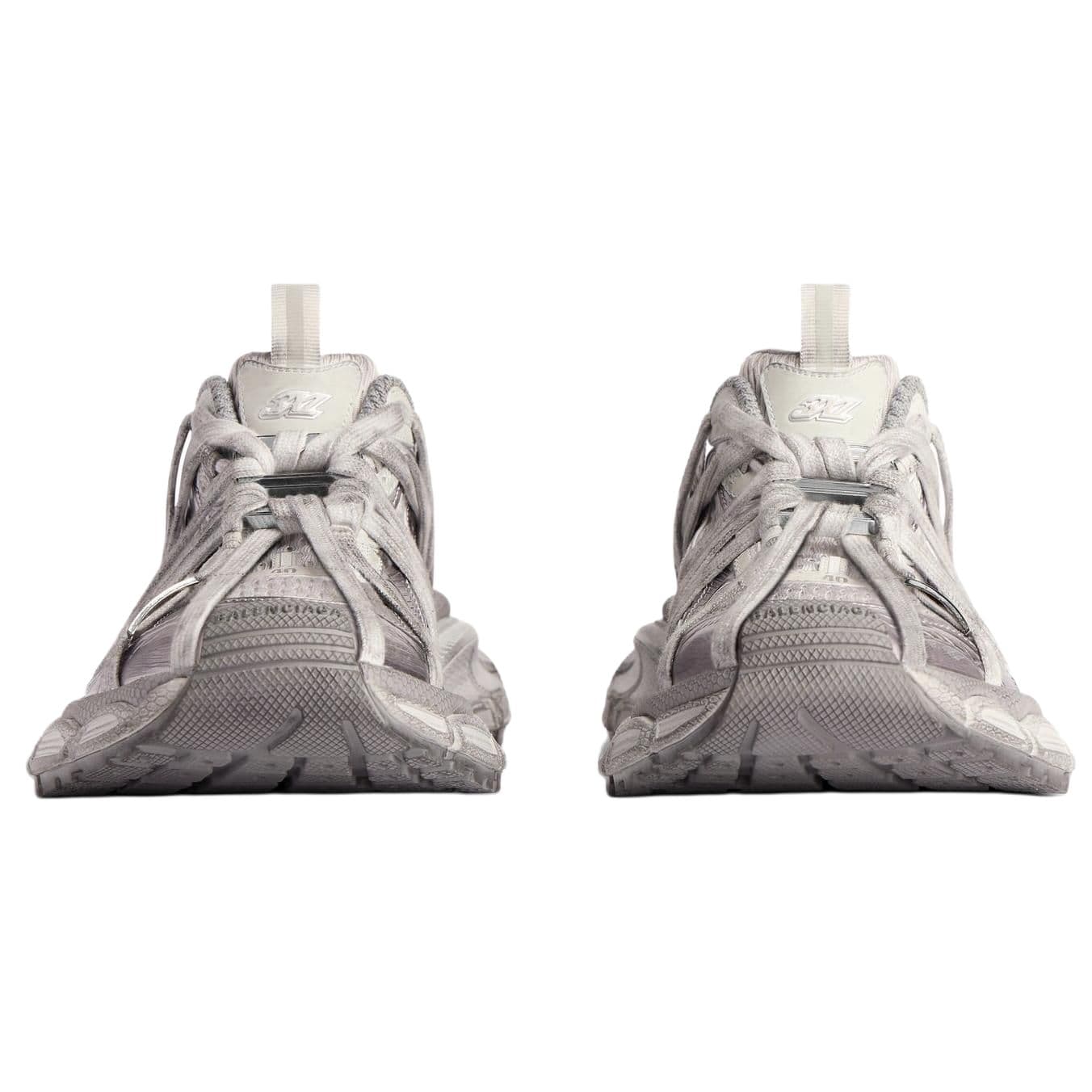 Кроссовки Balenciaga 3XL Extreme Шнурки B Low Топ Массивные кроссовки Мужской Серый - изображение 4