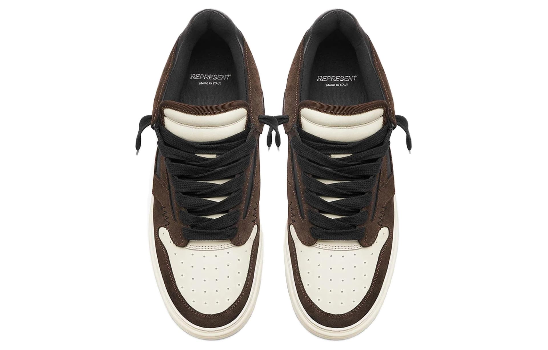 Кроссовки REPRESENT Reptor Low Brown - изображение 5