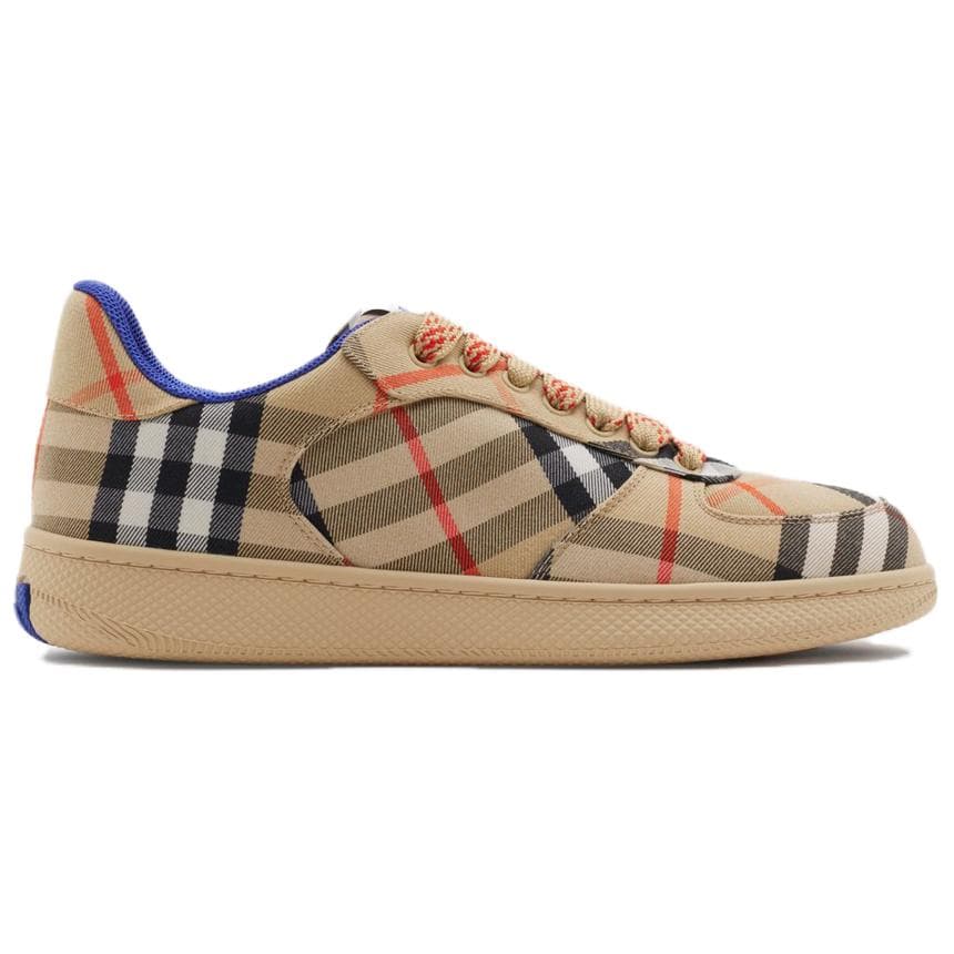 Кроссовки Burberry Round Toe Low Lace-Up Sneakers Brown - изображение 2
