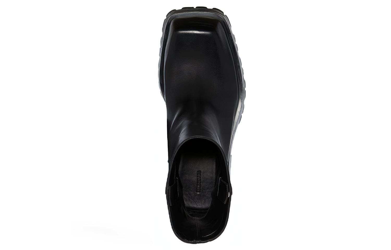 Сапоги Balenciaga Trooper Leather Boots Black - изображение 3