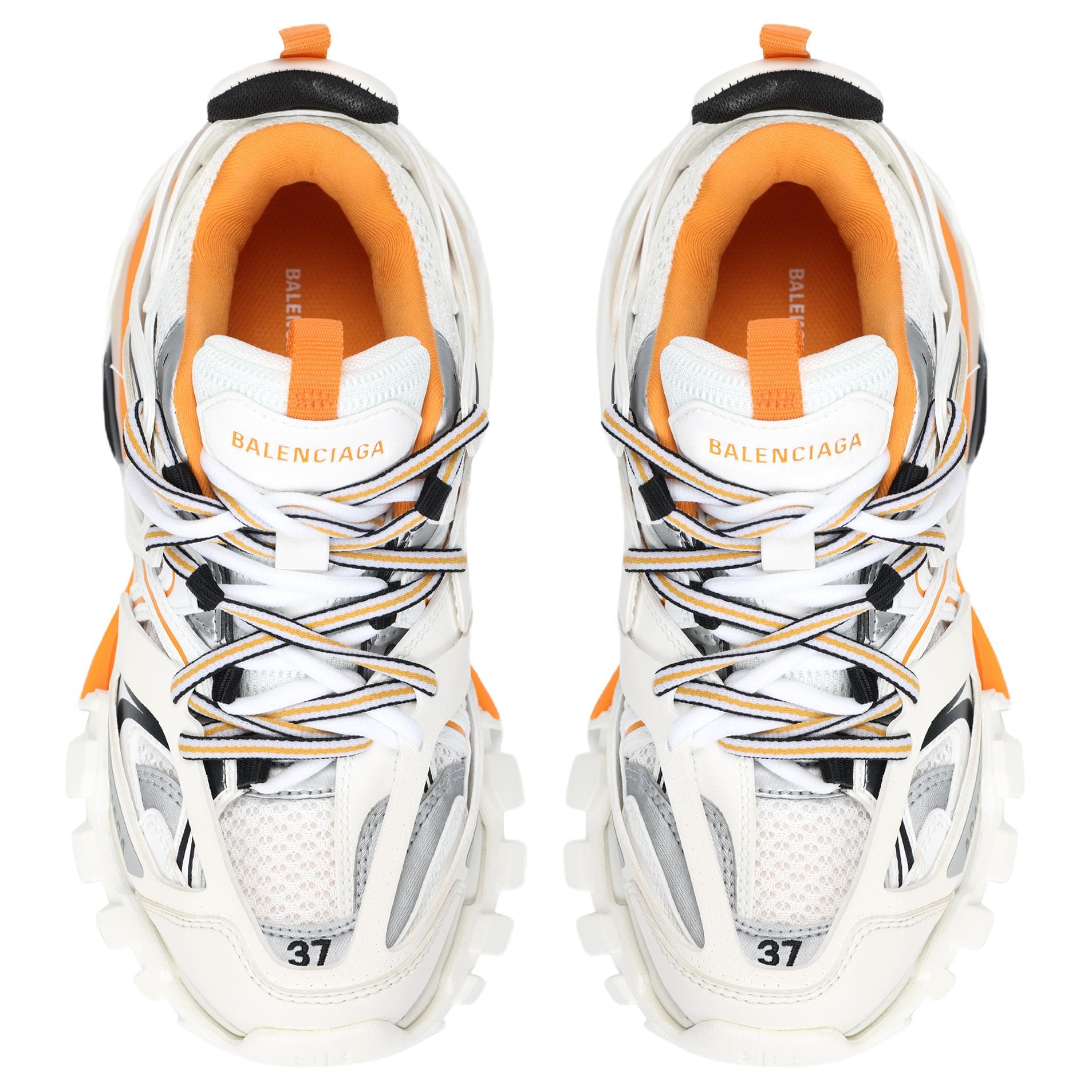 Кроссовки Balenciaga Track 1.0 White Orange - изображение 3