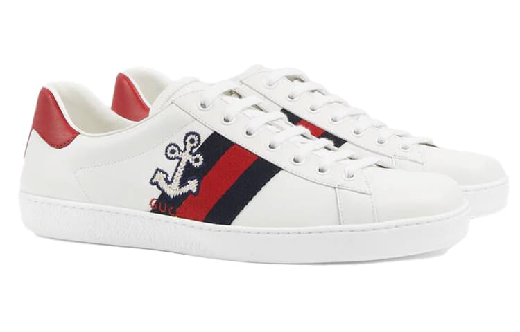 Кроссовки Gucci Ace White Red - изображение 2