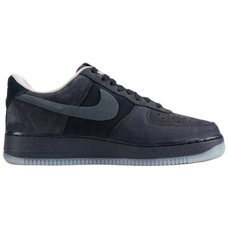 Кроссовки Nike Air Force 1 Кожа Амортизация Дышащая Скейтборд Обувь Мужская Черная - изображение 2