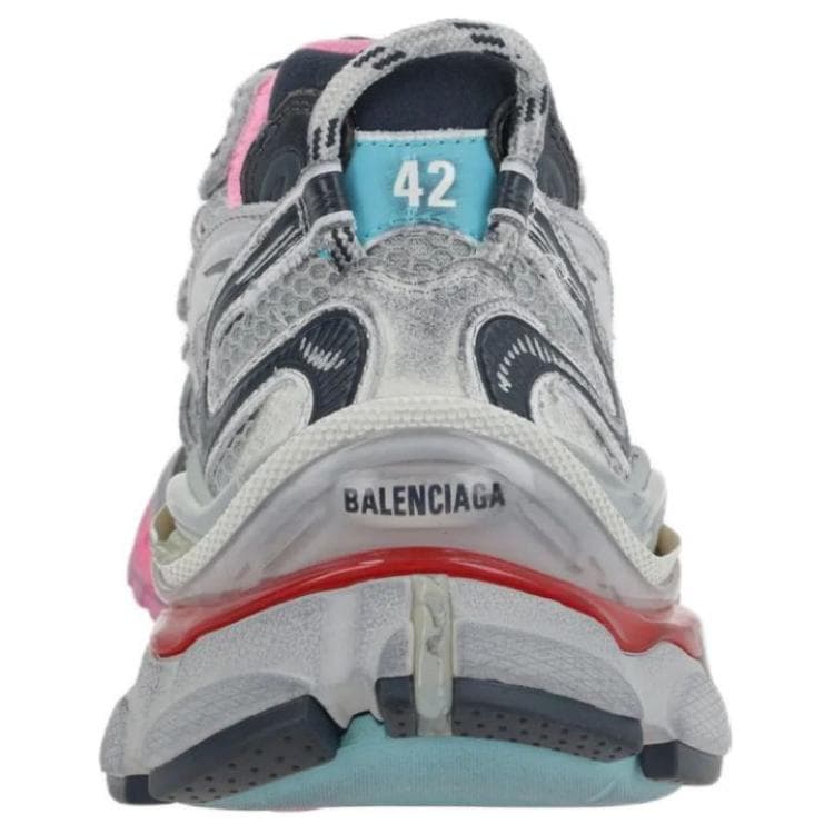 Кроссовки Balenciaga Runner Low Топ Толстая подошва Кроссовки Мужские Серые - изображение 4