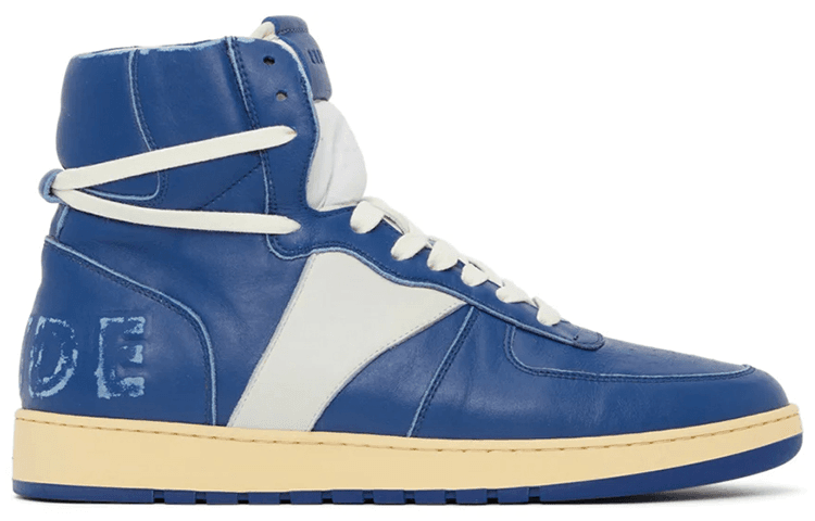 Кроссовки RHUDE High Top Blue White - изображение 2
