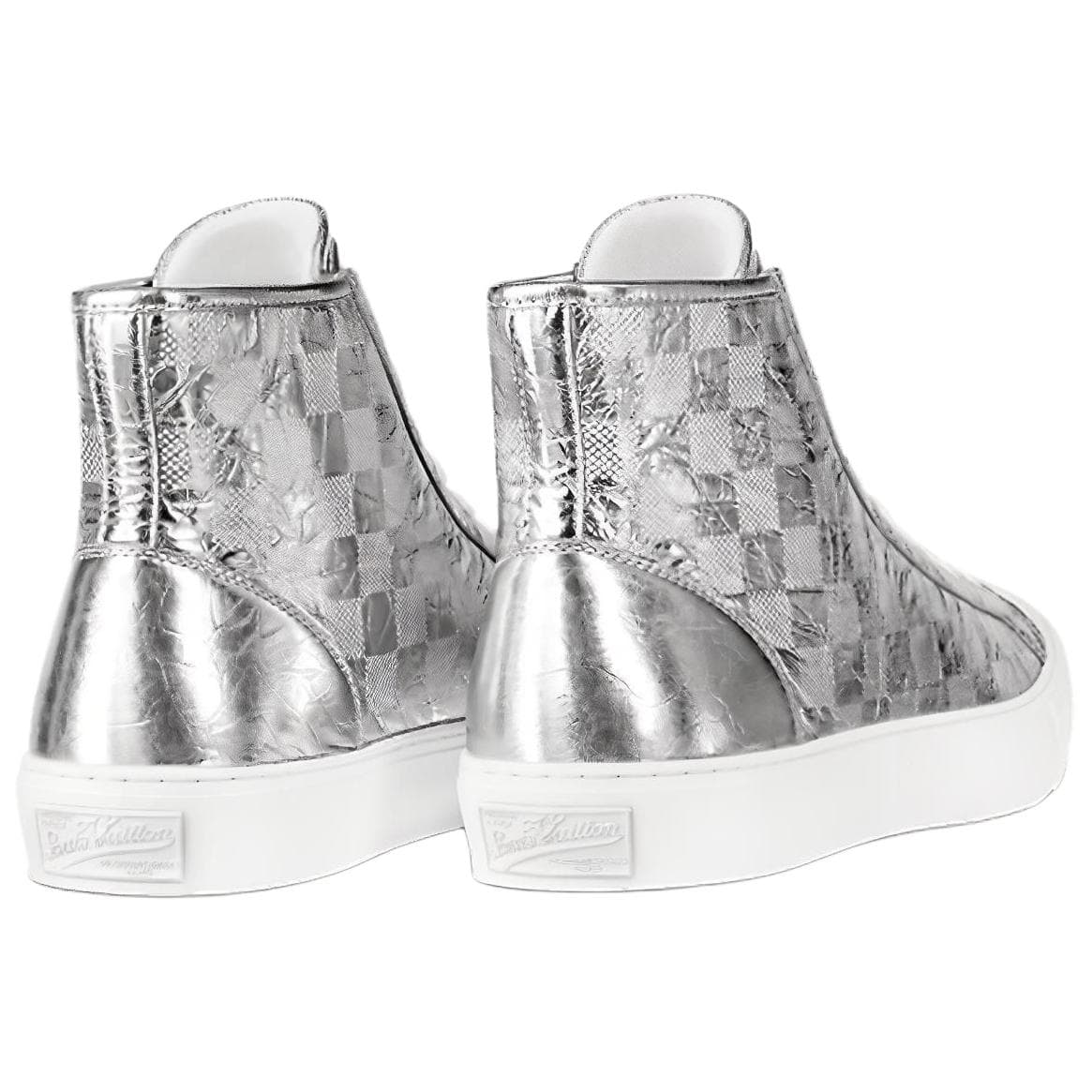 Кроссовки Louis Vuitton Tattoo High Top Silver - изображение 3