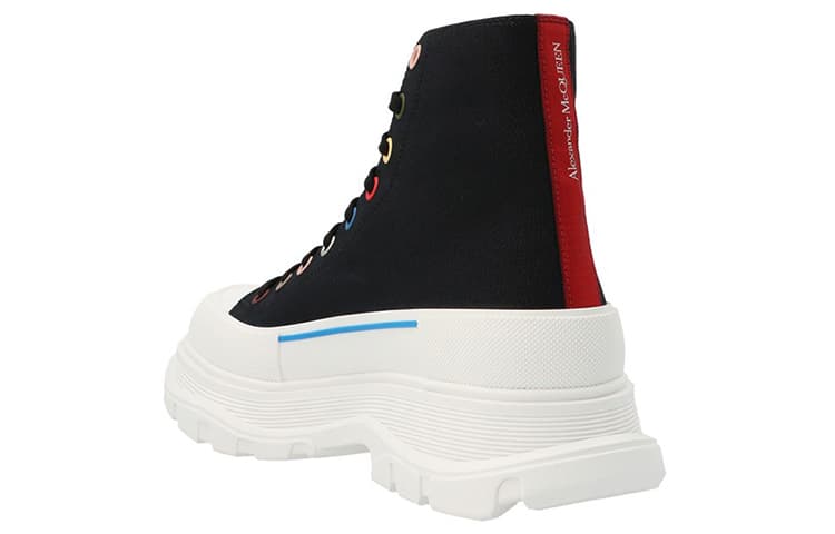 Ботинки Alexander McQueen Tread Slick Black - изображение 4