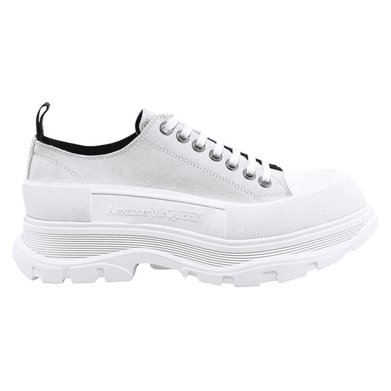 Ботинки Alexander McQueen Tread Slick White Grey - изображение 2