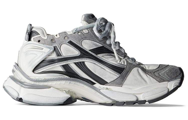 Кроссовки Balenciaga Runner Grey White Black - изображение 2