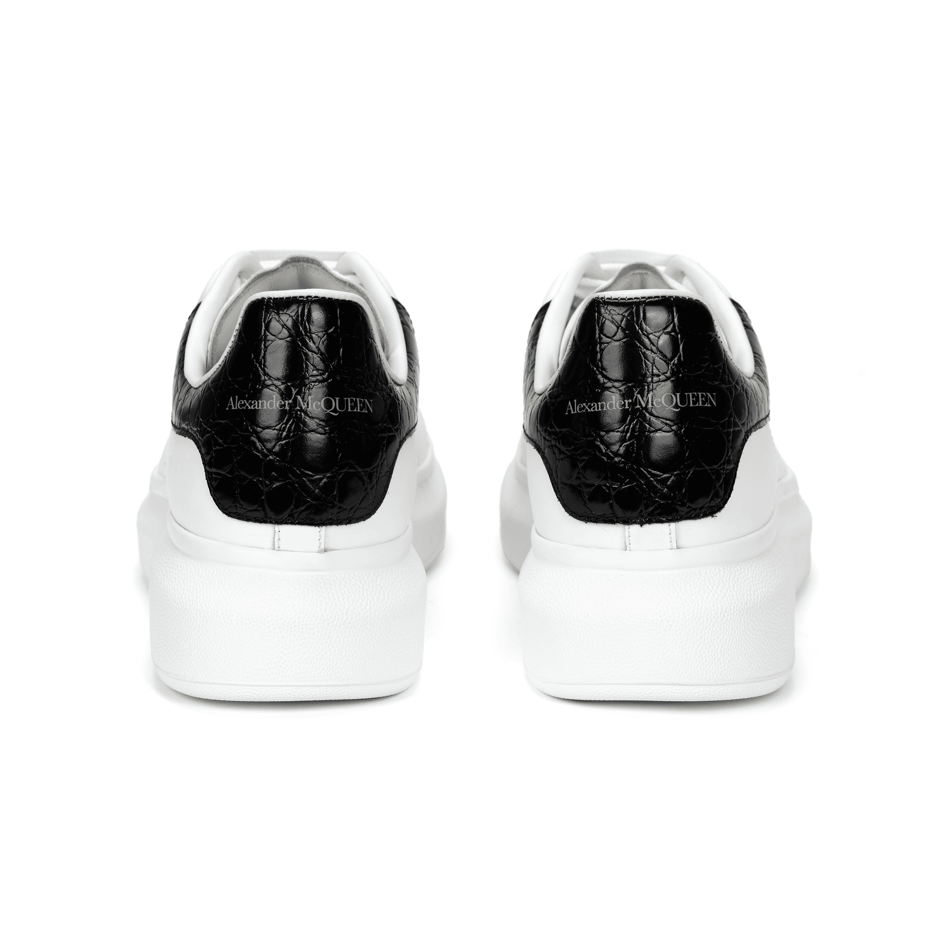 Кроссовки Alexander McQueen White Black - изображение 4
