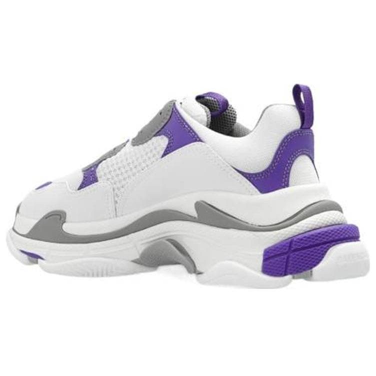 Кроссовки Balenciaga Triple S White Grey Purple - изображение 4