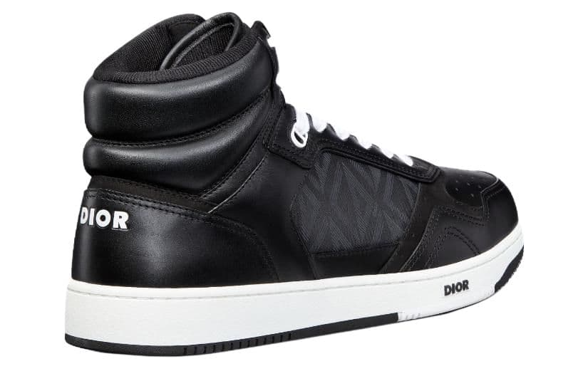 Кроссовки Dior B27 High-Top Black - изображение 3