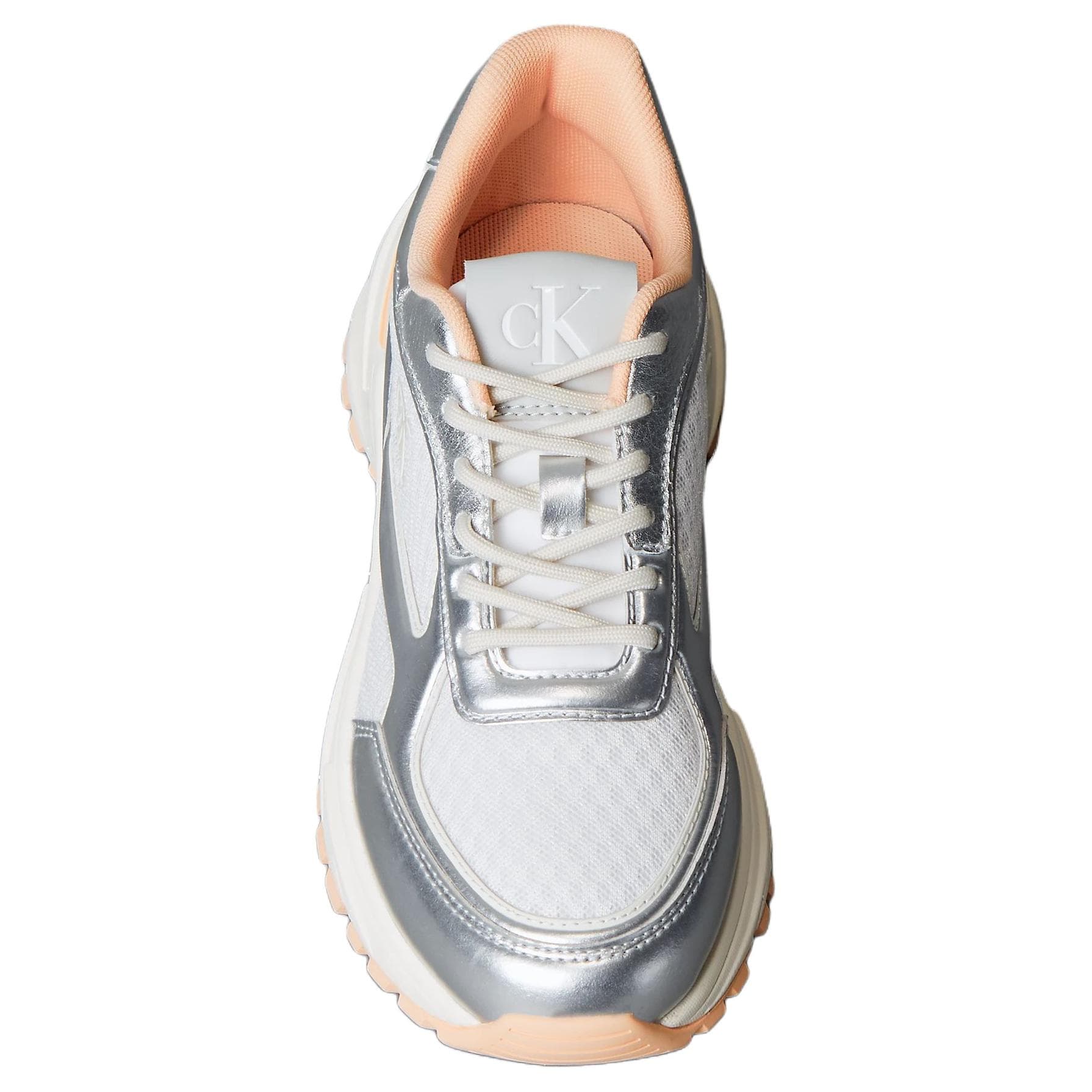 Кроссовки Calvin Klein Trailblazer Low Casual Обувь Женская Серебряная - изображение 5