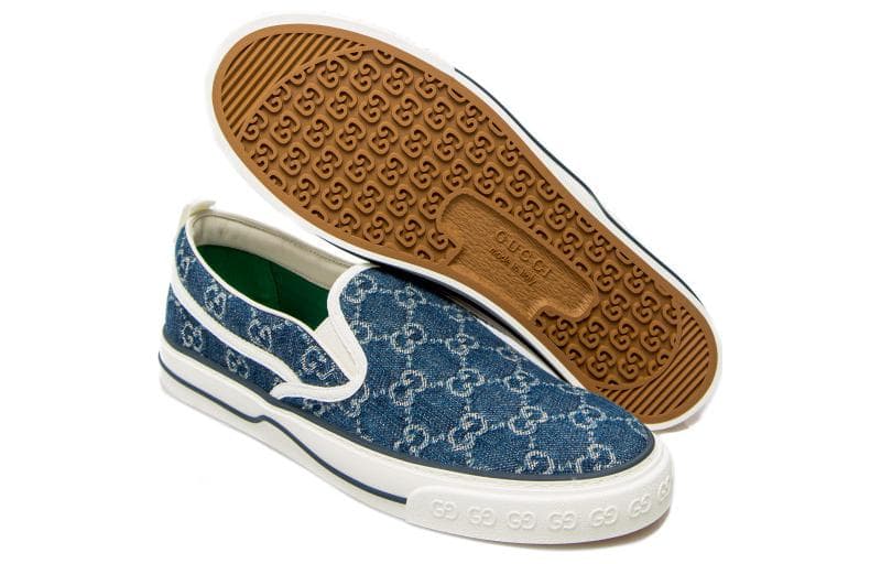 Кеды Gucci Tennis 1977 Blue - изображение 5