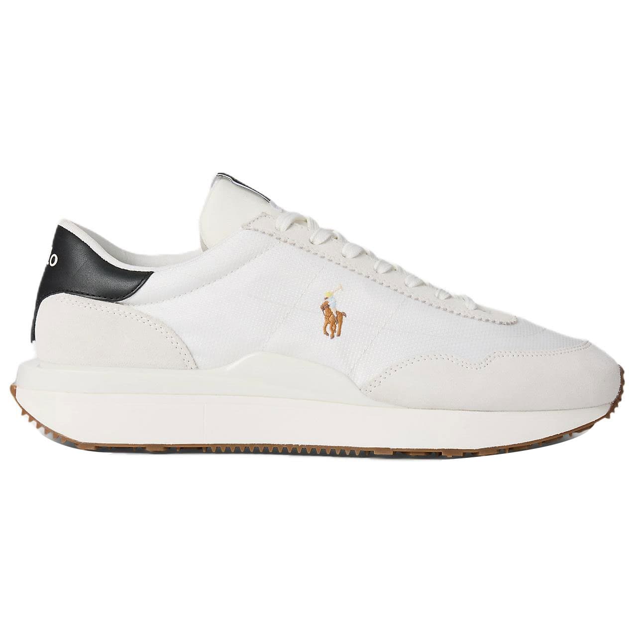 Кроссовки Polo Ralph Lauren Train 89 Замша Low Топ Повседневная обувь Унисекс Белый - изображение 2