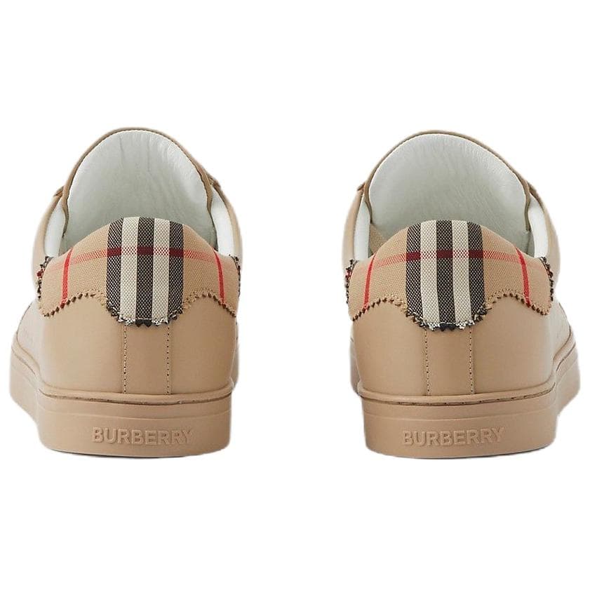 Кроссовки Burberry Low-Top Beige - изображение 5