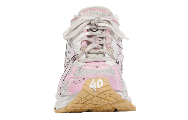 Кроссовки Balenciaga Runner Pink White - изображение 3