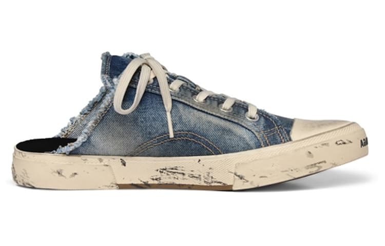 Сандалии Balenciaga Denim Blue Slides - изображение 2