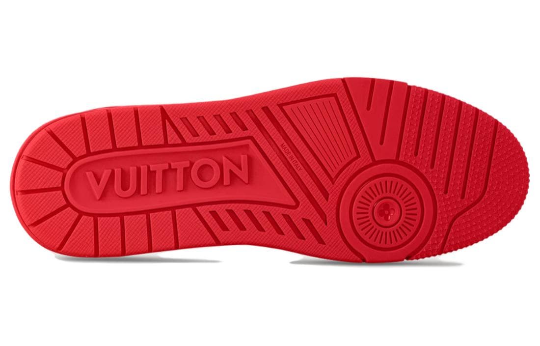 Кроссовки Louis Vuitton Trainer Low Red - изображение 5
