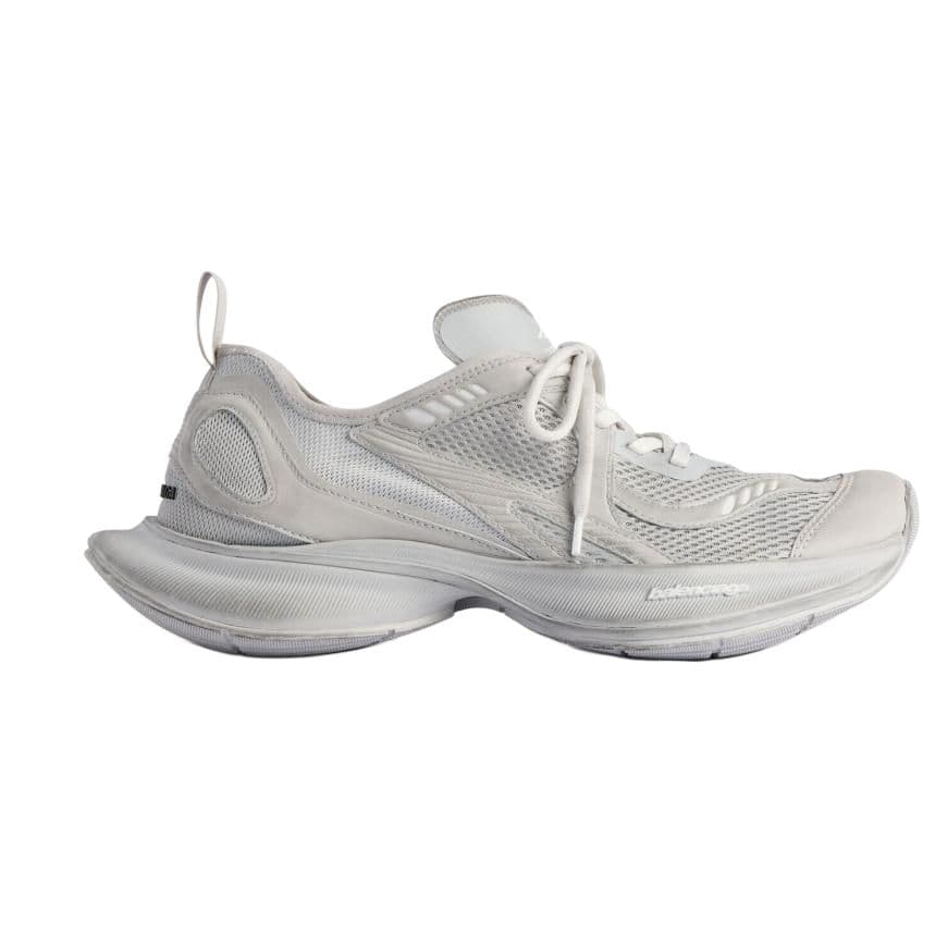 Кроссовки Balenciaga Circuit Low Топ Толстая подошва Кроссовки Мужские Светло-Серые - изображение 2