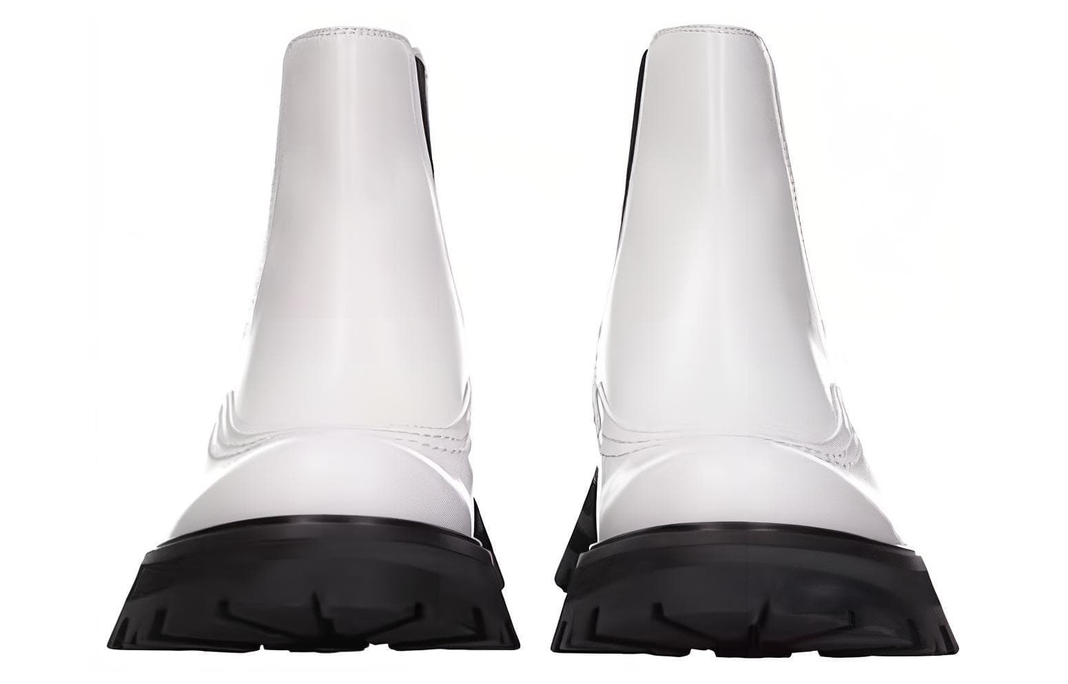 Ботинки Alexander McQueen Boots White - изображение 4
