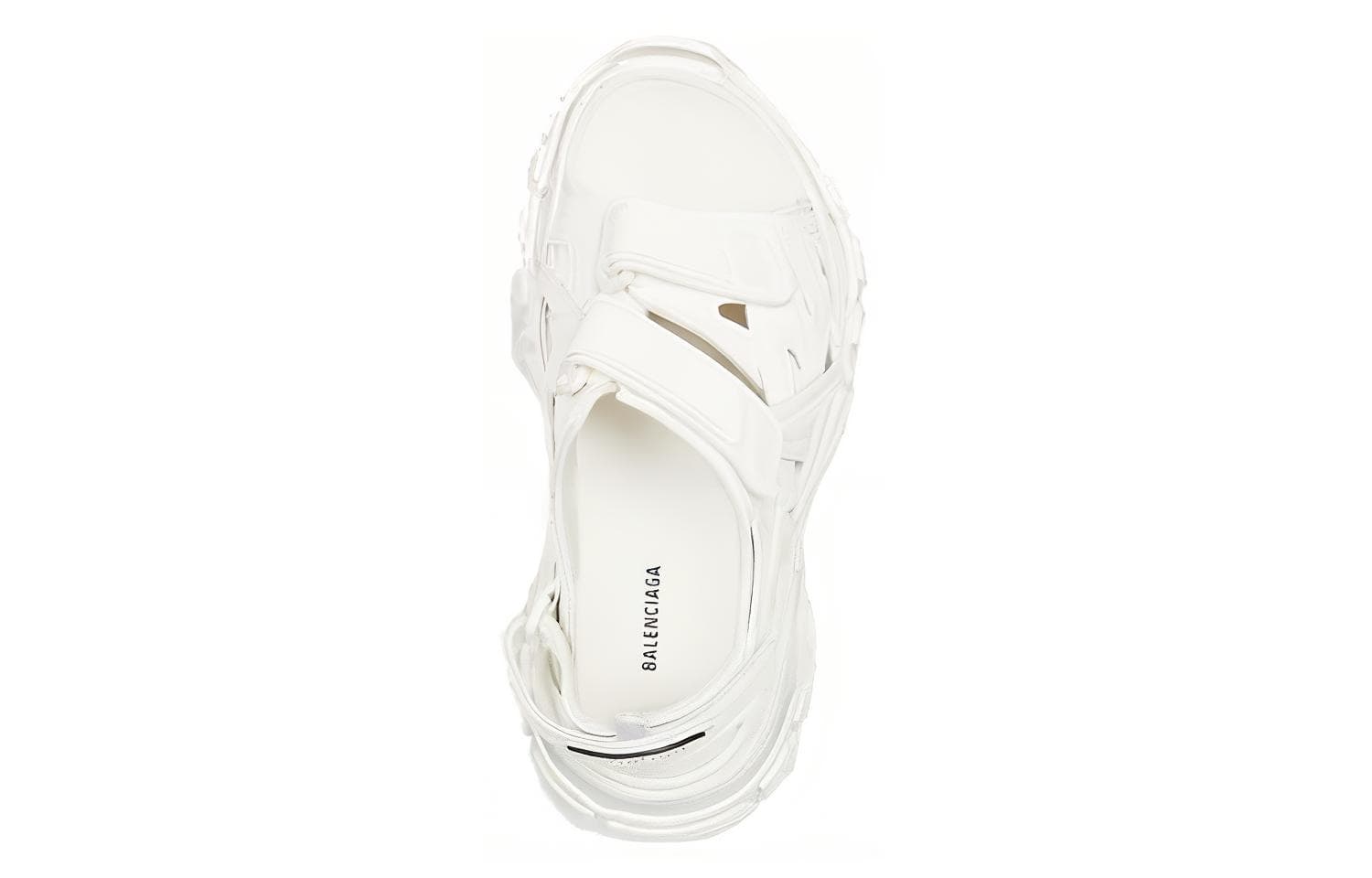 Сандалии с ремешком Balenciaga Track Sandals White - изображение 4