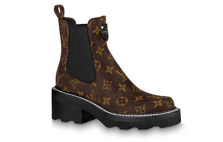 Ботинки челси Louis Vuitton Beaubourg Boots Brown — фото 2